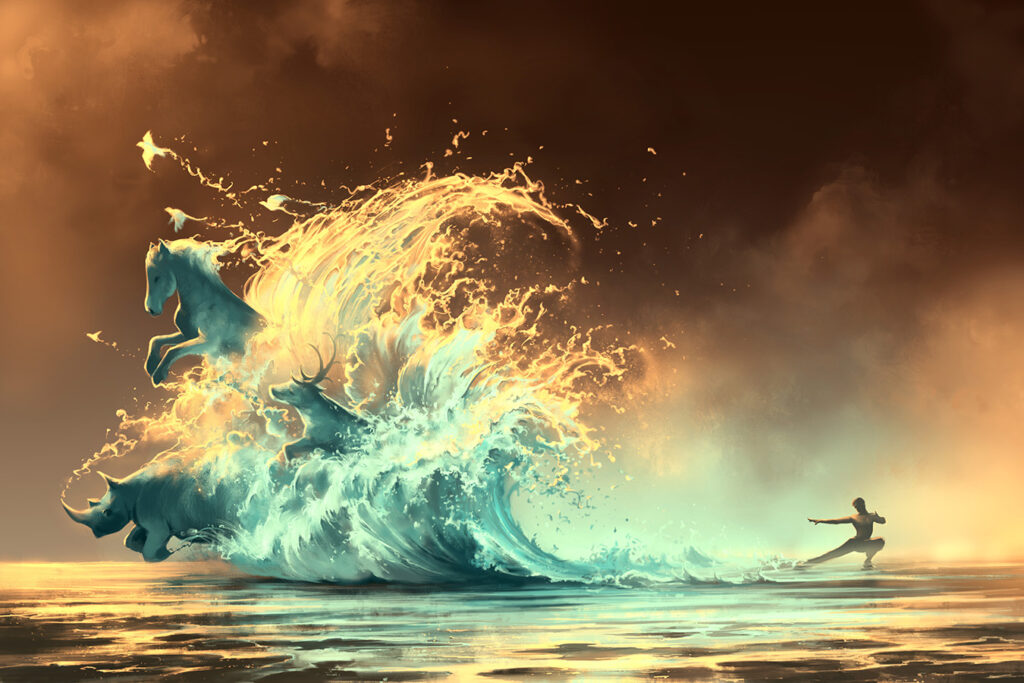 "Mana Tide" de Cyril Rolando - Aquasixio