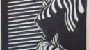 Technique de dessin en noir et blanc avec des lignes et des ombres
