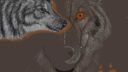 Sauvage tete loup