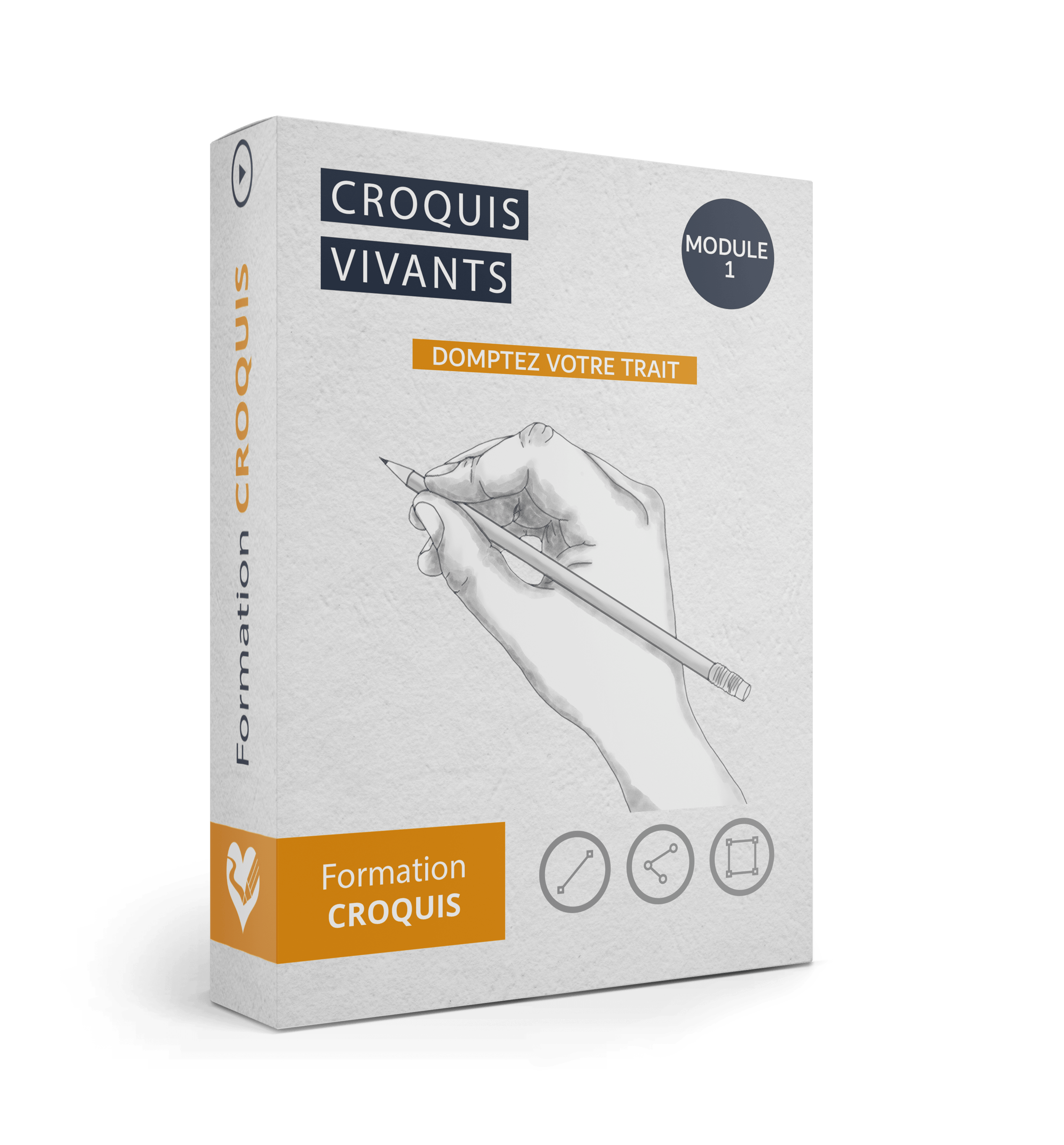 Module 1 de la formation Croquis Vivant : maîtriser le croquis rapide