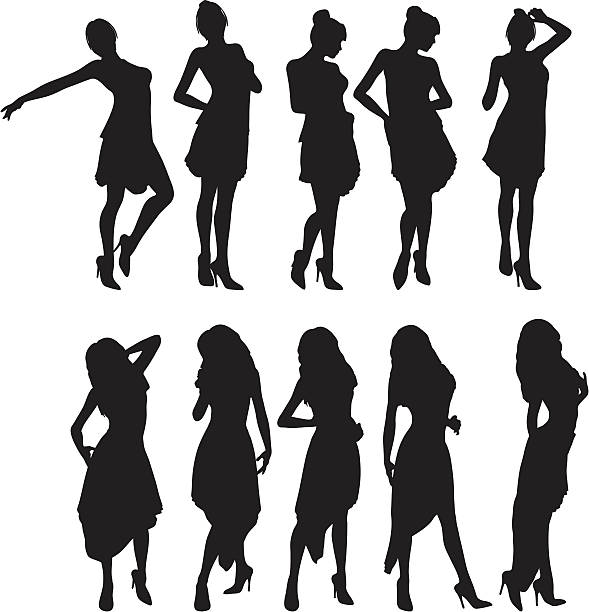silhouettes femmes