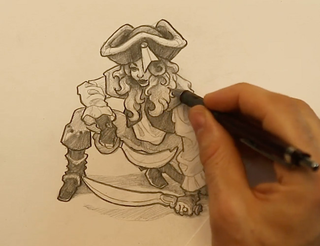 Progression vers le dessin de personnages