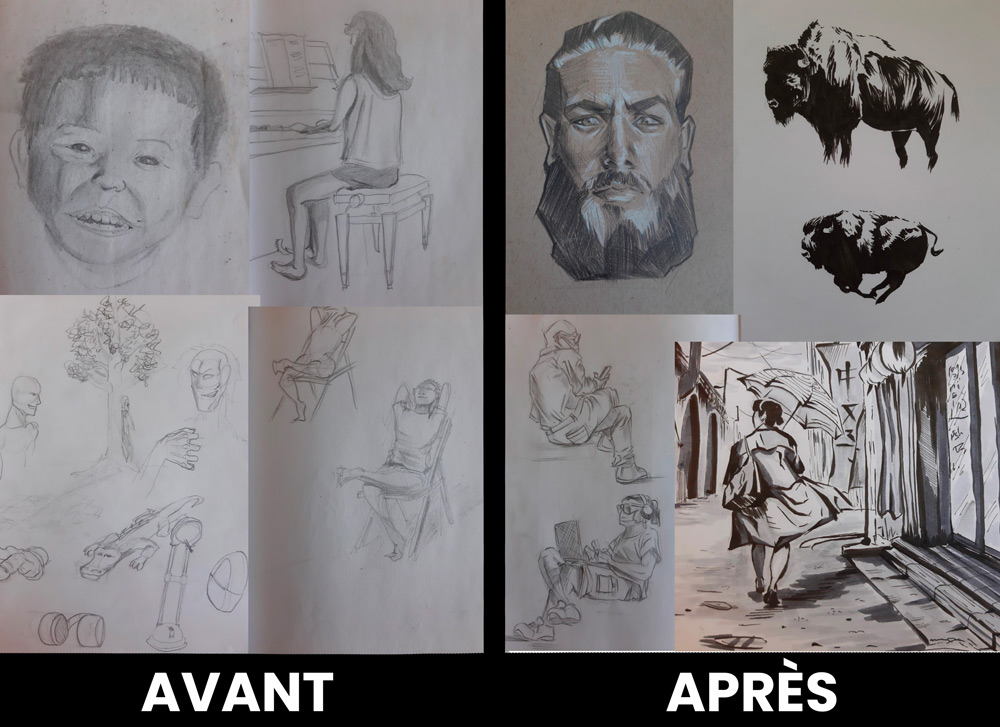 APPRENDRE A DESSINER - Cours de dessin en ligne pour grands débutants