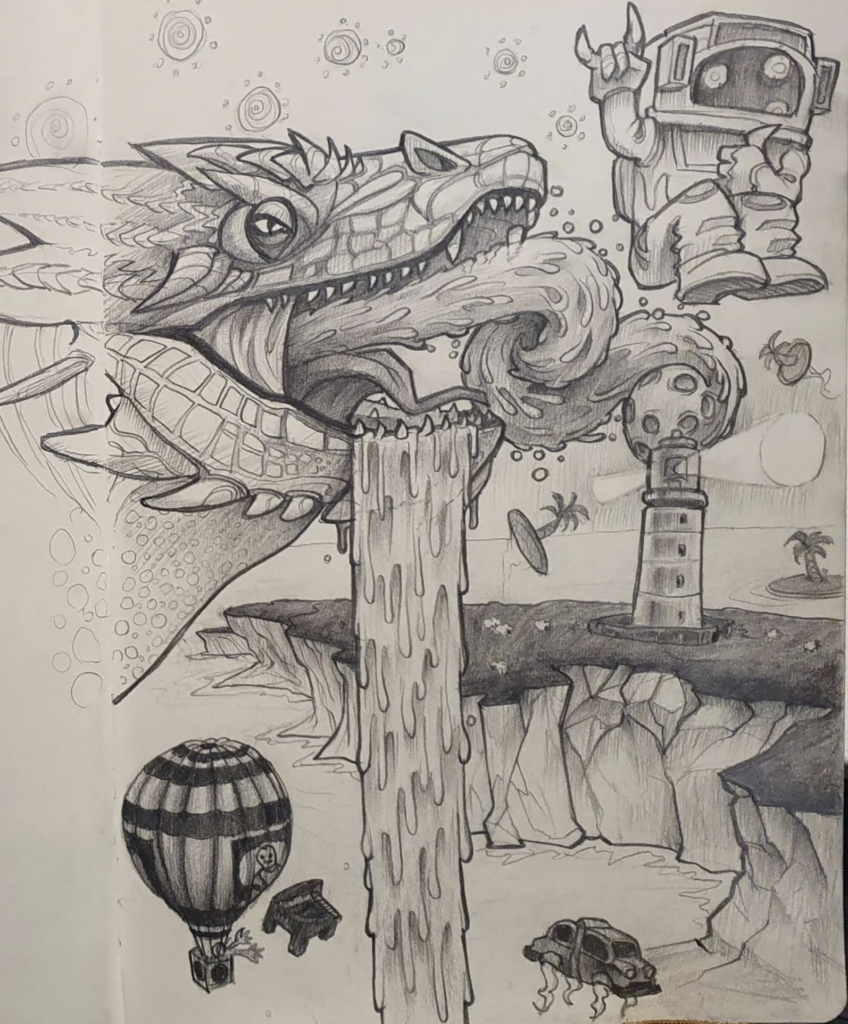 comment dessiner un dragon