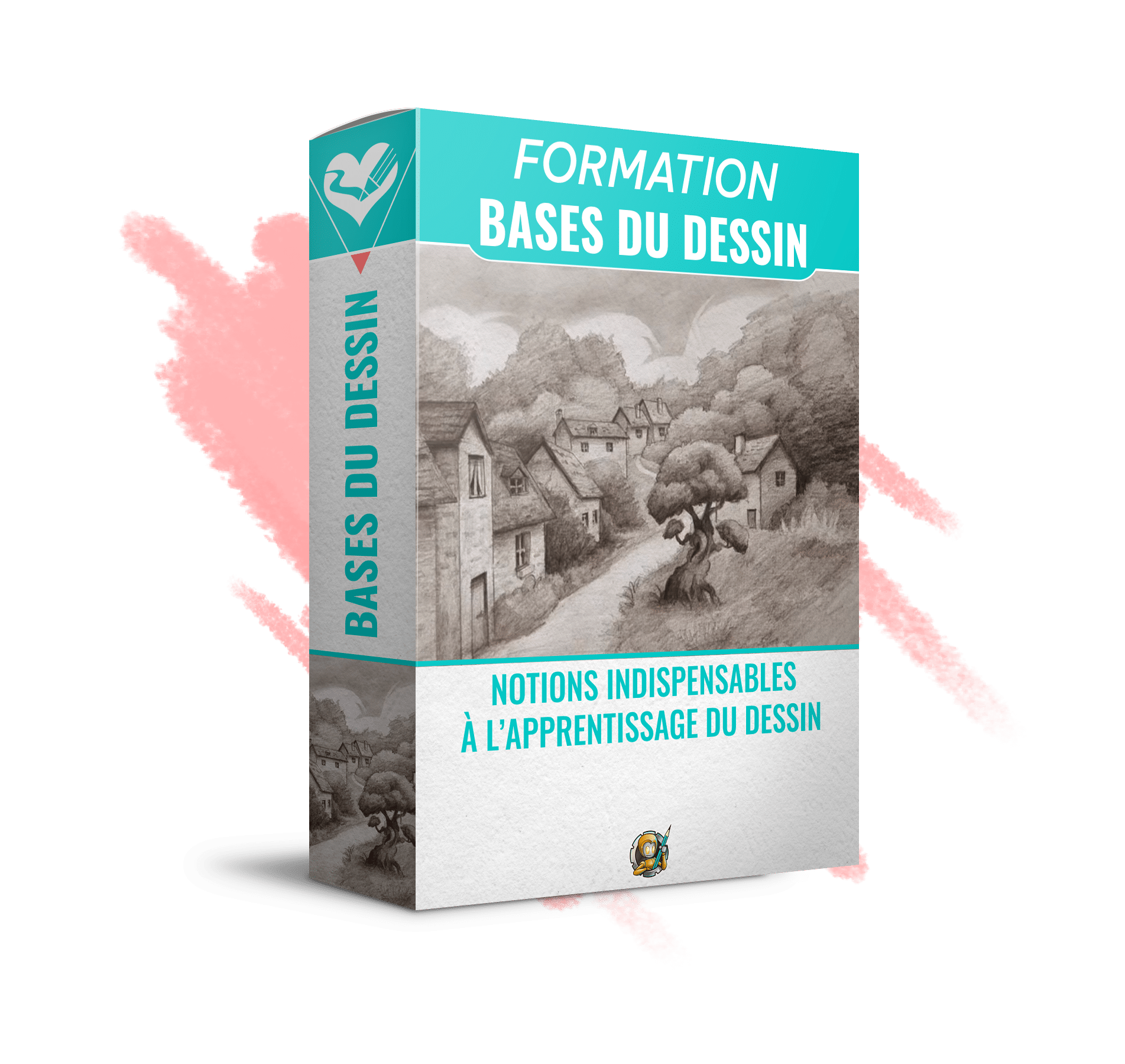 Formation bases du dessin - Notions indispensables à l'apprentissage du dessin