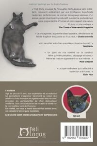 Quatrième de couverture du livre 'Les chats expliqués par un chat' de Skipto