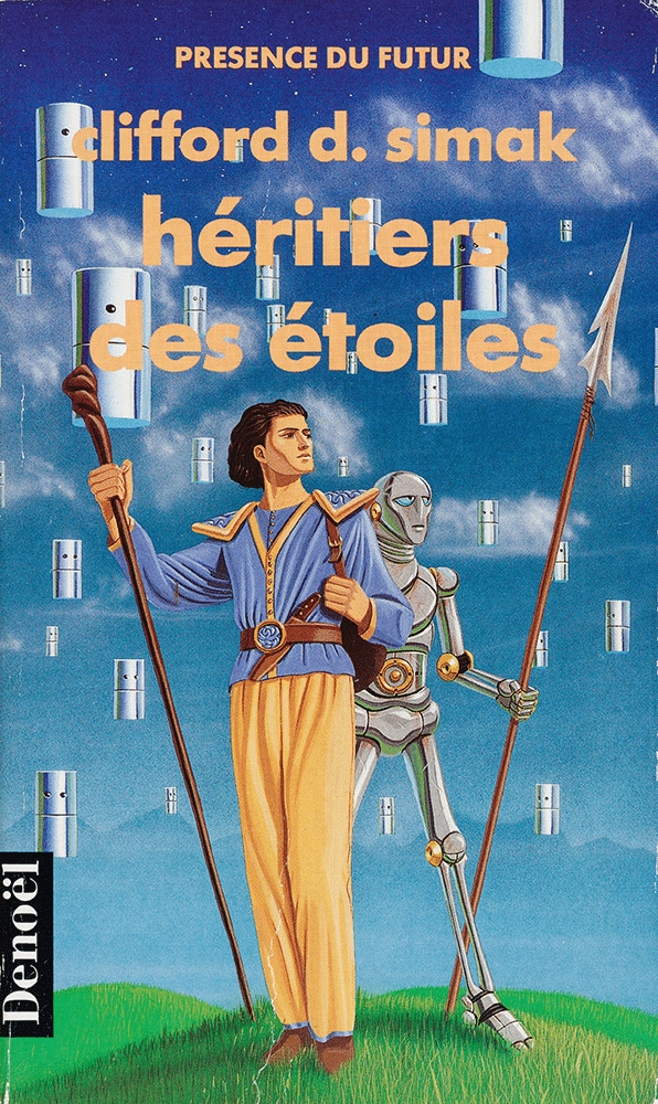 Illustration de couverture montrant un personnage avec des tentacules jaunes et bleus sur la tête