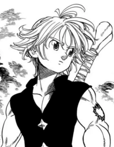 Meliodas du manga Seven deadly sins