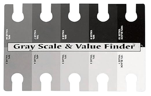 Échelle de gris et localisateur de valeurs © Color Wheel