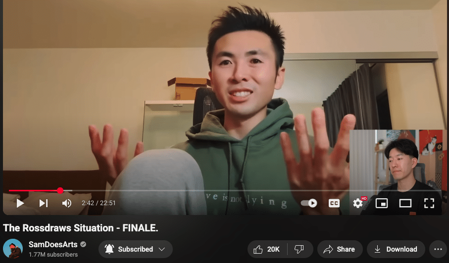 Polémique sur l'utilisation de l'IA par l'artiste Rossdraws