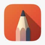 Logo Autodesk Sketchbook application dessin gratuite intuitive débutant 2025