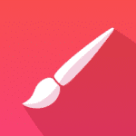 Logo Infinite Painter application peinture naturelle pinceaux réalistes mobile 2025