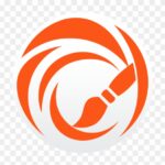 Logo PaintStorm Studio logiciel peinture numérique pinceaux avancés professionnel 2025