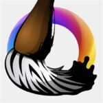 Logo ZenBrush application calligraphie japonaise pinceau zen méditation 2025