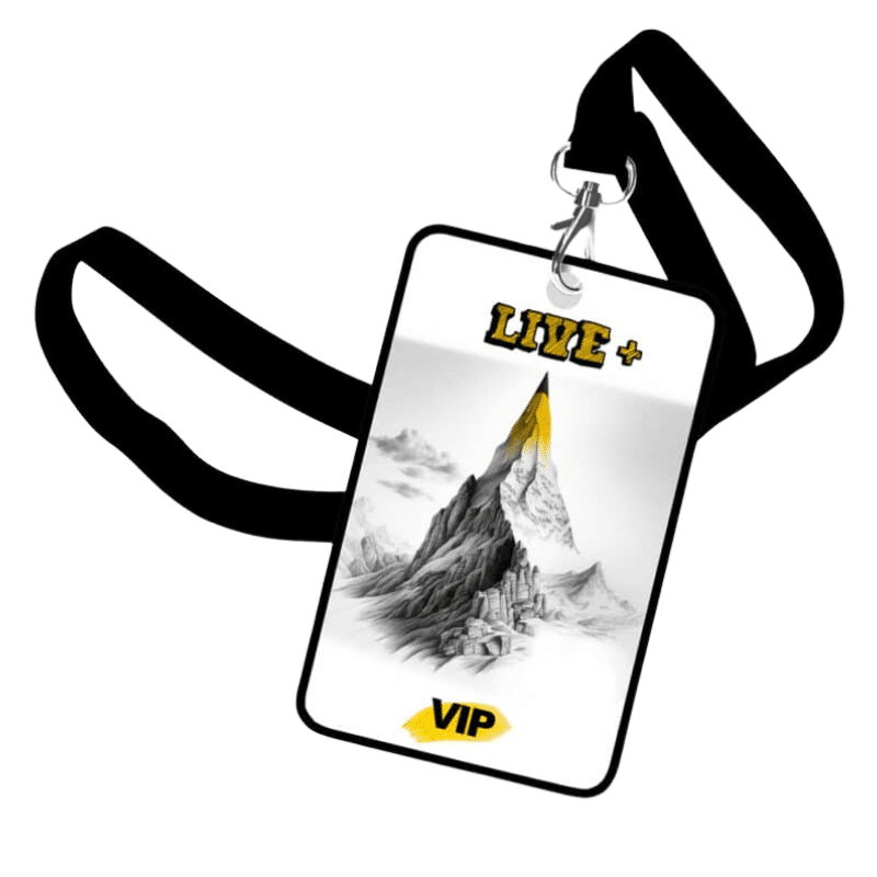 Badge de l'offre live+