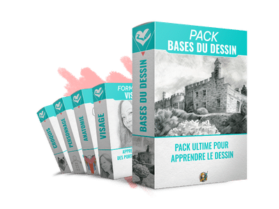 Visuel du pack Bases du Dessin pour mise en avant du produit sur moteur de recherche