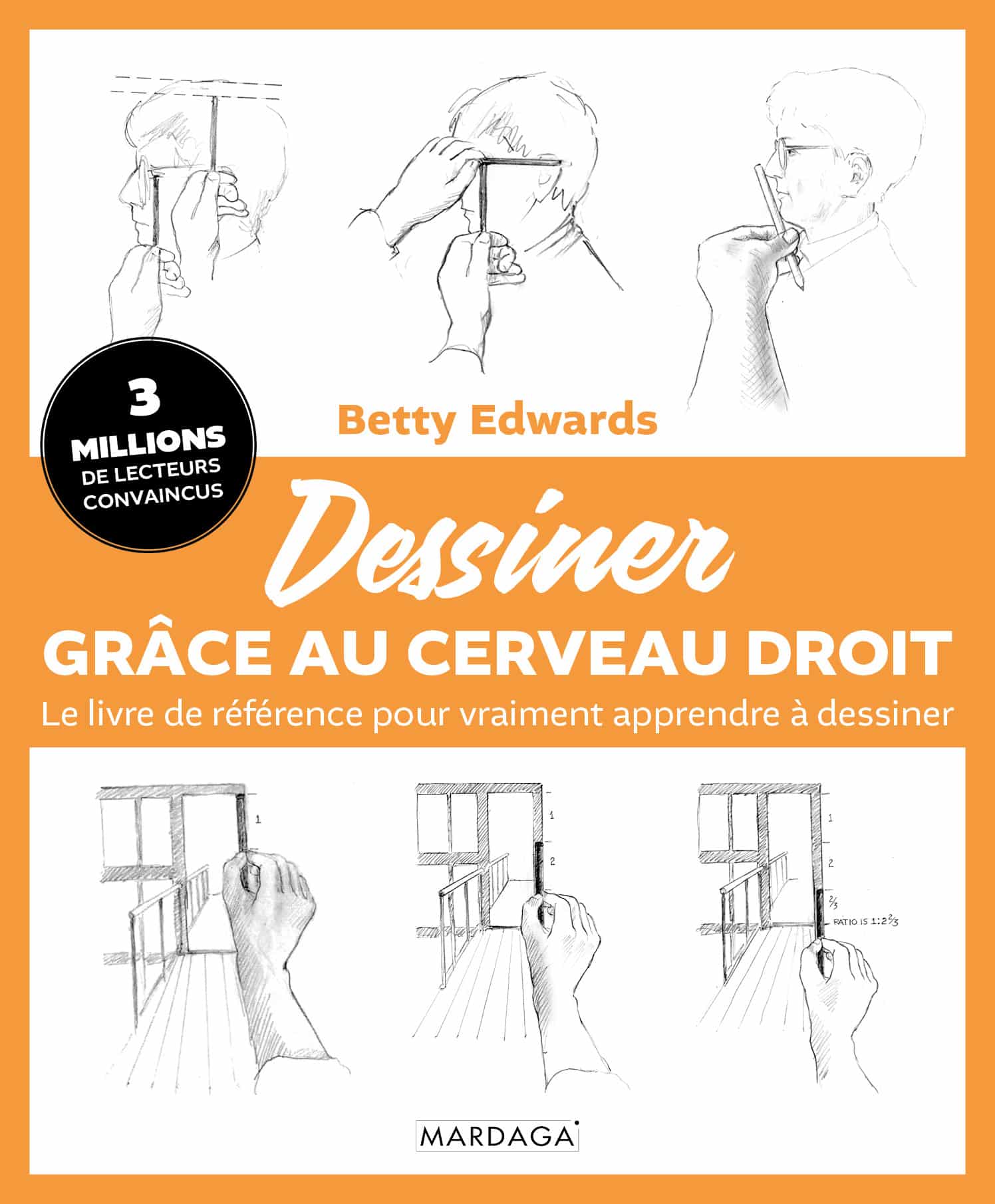 Vendu à 2,5 millions d’exemplaires et traduit en 17 langues, Dessiner grâce au cerveau droit est la référence dans le domaine. Que vous pensiez ne pas savoir dessiner ou que vous soyez un artiste professionnel, ce livre vous fera prendre confiance en vos capacités et améliorera votre technique. « Essayez, c’est stupéfiant ! » (Marie France) « Deux semaines à appliquer au pied de la lettre les étapes de cet ouvrage et vous saurez de quoi il est question, en dessin. »