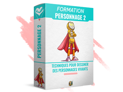 Formation Personnage 2 - Techniques pour dessiner des personnages vivants - Cours de dessin en ligne