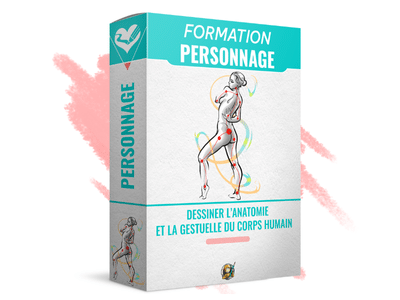 Formation Personnage - Dessiner l'anatomie et la gestuelle du corps humain - Cours anatomie