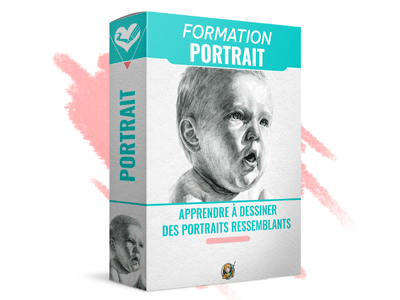 Formation Portrait - Apprendre à dessiner des portraits ressemblants - Cours de portrait réaliste