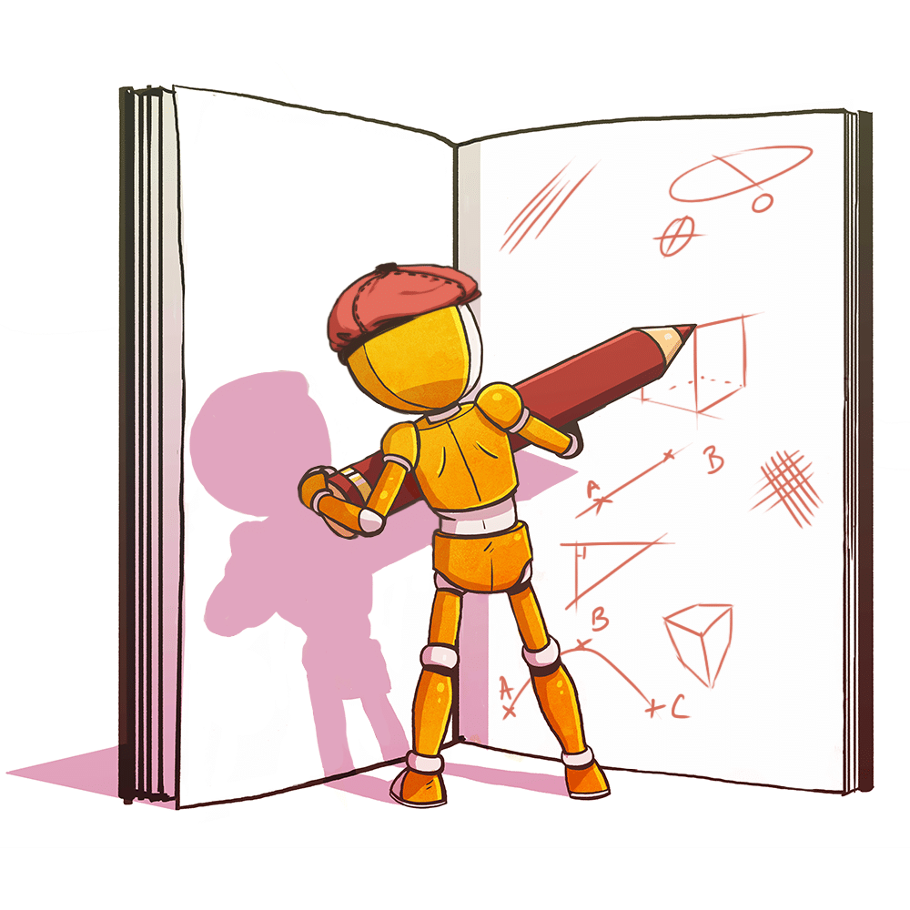 Mascotte AAD livre techniques bases dessin blog