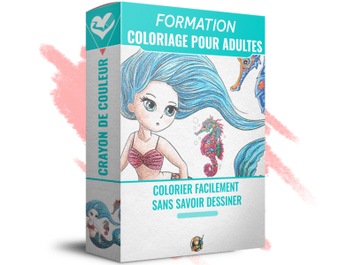 Jaquette formation coloriage pour adultes