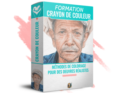 Jaquette formation crayon de couleur