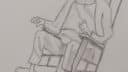 Personnage assis 1