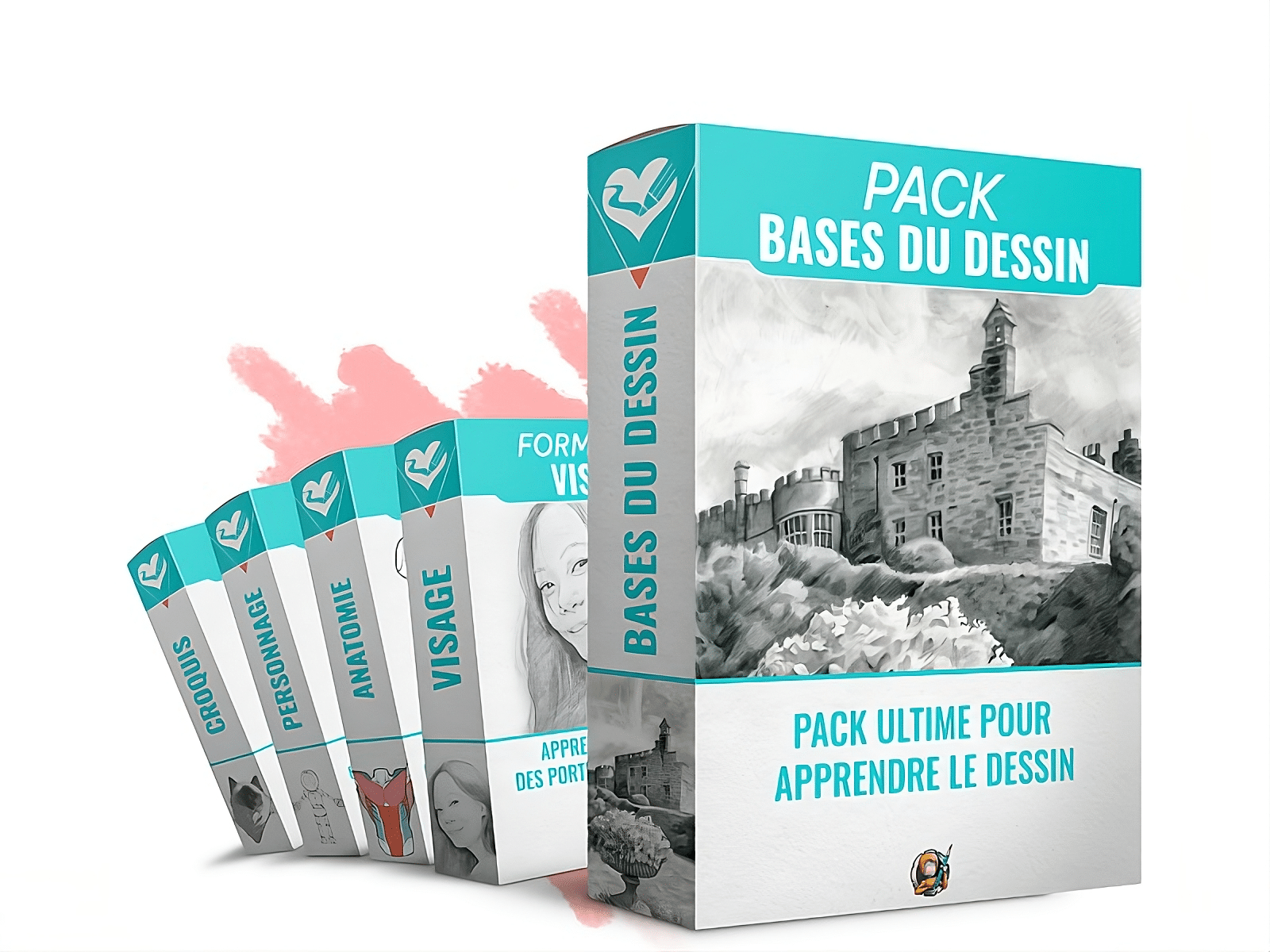 PAck bases du dessin avec 8 foramtions