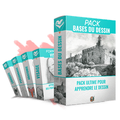 Pack Les Bases du Dessin - formation complète pour grands débutants