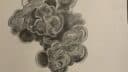 Illustration d'un nuage stylisé en nuances de gris